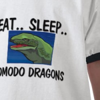 Eat Sleep KOMODO DRAGONS T-shirt