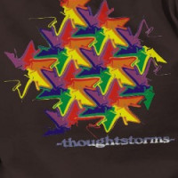 Hermit Dragon Tessellation T-shirt