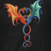 Intertwined Dragons II T-shirt