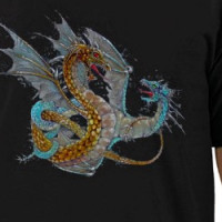 Snake Dragons (dark design) T-shirt