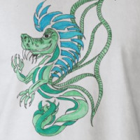Tribal Blue Dragon T-shirt