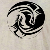 Tribal Yin Yang T-shirt